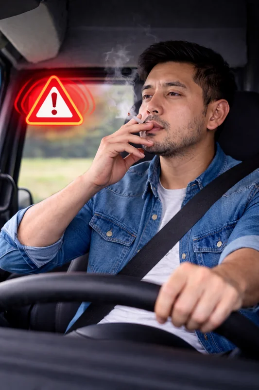 Lorry System Smoking Detection